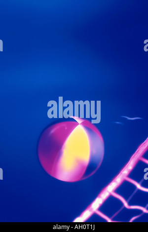 Beach-volleyball Stockfoto