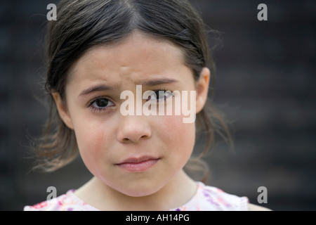 Mädchen weint Stockfoto