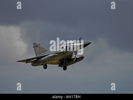 Dassault Mirage 2000N französische Marine Marine zwei Sitz Trainer Variante Luft-Überlegenheit Angriff Kampfjet Stockfoto