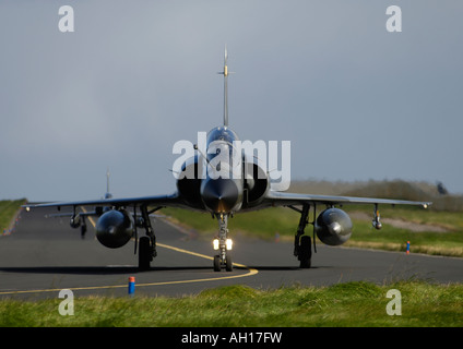 Dassault Mirage 2000N französische Marine Marine zwei Sitz Trainer Variante Luft-Überlegenheit Angriff Kampfjet Stockfoto