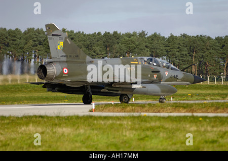 Dassault Mirage 2000N französische Marine Marine zwei Sitz Trainer Variante Luft-Überlegenheit Angriff Kampfjet Stockfoto