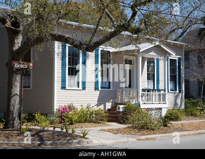 Kolonial Stil Klappe Haus Amelia Island Florida Vereinigte Staaten von Amerika Stockfoto