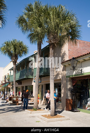 Innenstadt von Amelia Island Florida Vereinigte Staaten von Amerika Stockfoto