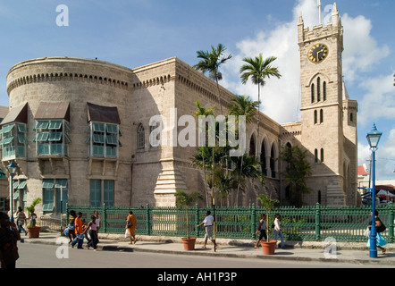 Das Parlamentsgebäude, Heldenplatz, Bridgetown, Barbados Stockfoto