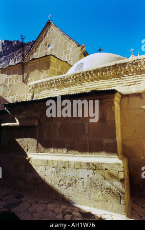 Sinai Ägypten St. Catherines Kloster Kapelle wo Knochen Charnell Haus aufbewahrt werden Stockfoto