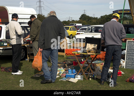 Auto durcheinander Battlebridge Essex UK Stockfoto