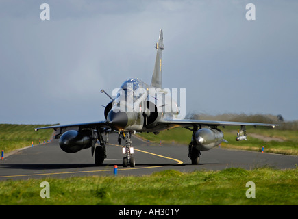 Dassault Mirage 2000N französische Marine Marine zwei Sitz Trainer Variante Luft-Überlegenheit Angriff Kampfjet Stockfoto