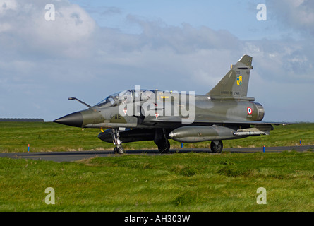 Dassault Mirage 2000N französische Marine Marine zwei Sitz Trainer Variante Luft-Überlegenheit Angriff Kampfjet Stockfoto