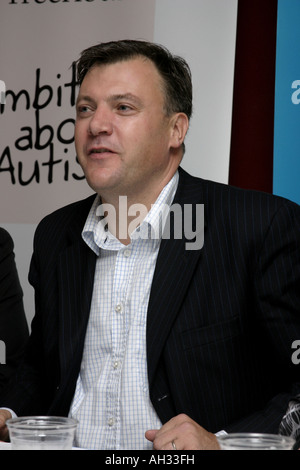 Ed Balls.Labour MP und Kabinettsminister Redebeitrag auf der Arbeit Conference,Bournemouth.Oct 07. Stockfoto