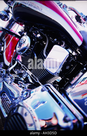 2002 Harley Davidson Heritage softail Stockfoto