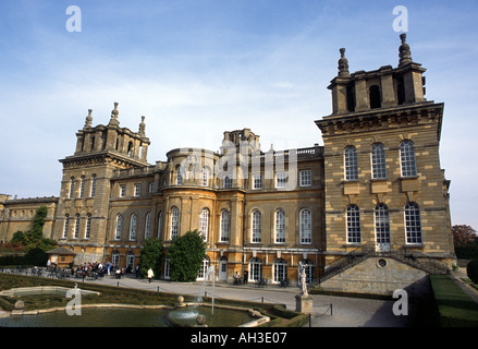 Blenheim Palace, erbaut 1705 bis 1722 von John Vanburgh Woodbridge-Oxfordshire-England-Großbritannien-Europa Stockfoto