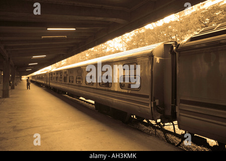 Malaysia, Keppel Road Railway Station, Singapur Stockfoto