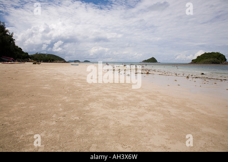 Sandy Sattahip Beach in der Nähe von Rayong, Thailand. Stockfoto