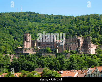Schloss Heidelberg Heidelberger Schloss Stockfoto