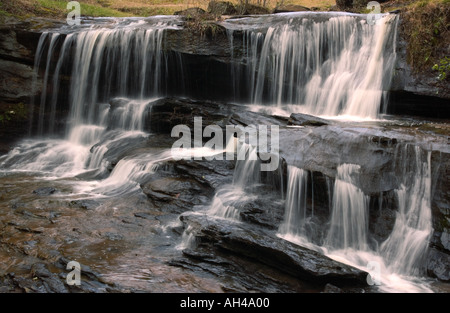 Wasserfall am Lake Lure North Carolina USA Stockfoto