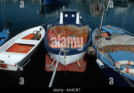 Boote in Italien Salero Stockfoto