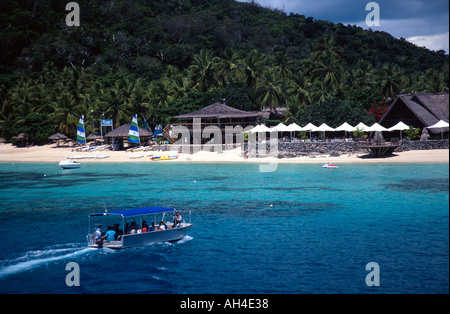 Castaway Island Resort Mamanuca Inseln Fidschi Stockfoto