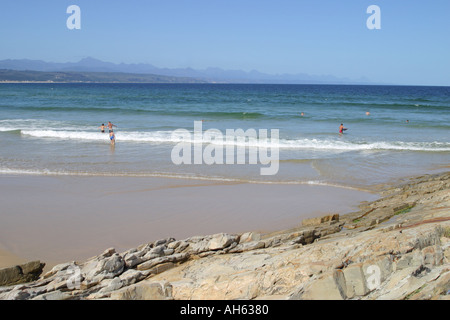 Suche Strand Plettenberg bay Stockfoto