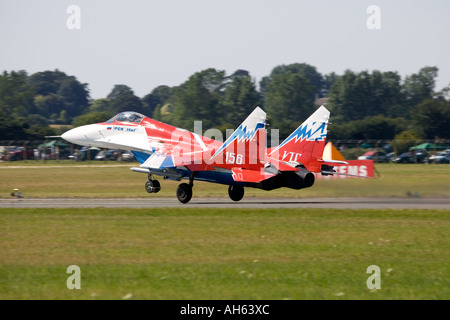 MiG-29M-OVT am Royal International Air Tattoo RIAT 2006 FAF Fairford Royal Air Force Charitable Trust Stockfoto