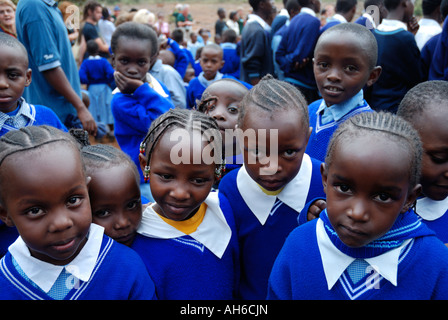 Kinder im Grundschulalter Nairobi Kenia in Ostafrika Stockfoto