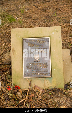 Denkmal für die Chorley Kumpels, die starb in der Schlacht 1916 an der Somme in Sheffield Memorial Park, Frankreich Stockfoto