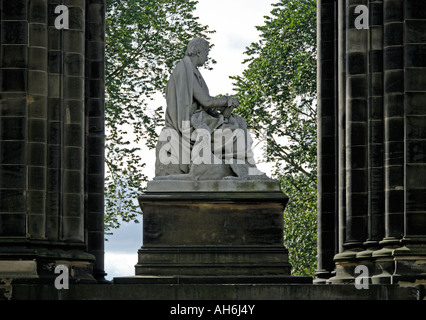 Sir Walter Scott Monument, (Detail), Princes Street, Edinburgh, Schottland, U. Ich l , Europa. Stockfoto