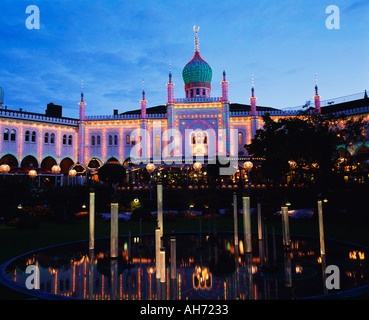 Dänemark, Kopenhagen, Tivoli-Gärten Stockfoto