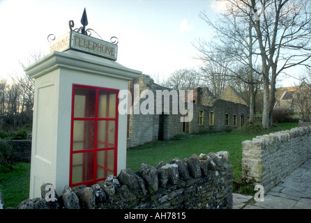 Verlassenes Dorf der Bucht in Dorset England UK Stockfoto