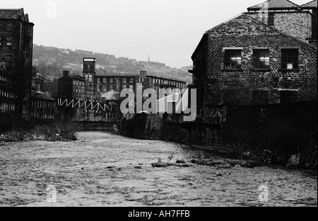 Sowerby Bridge Yorkshire England ca. 1978 Stockfoto