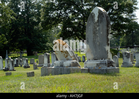 Chester Dorffriedhof in den Herbstmonaten befindet sich in Chester New Hampshire USA Stockfoto