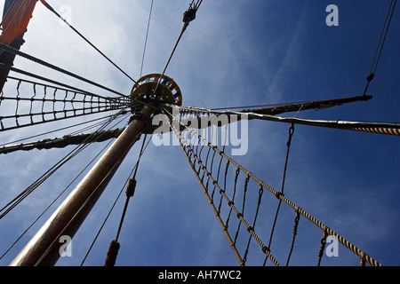 Crows Nest 'SS Great Britain"in Bristol Hafen, Bristol, England, UK Stockfoto