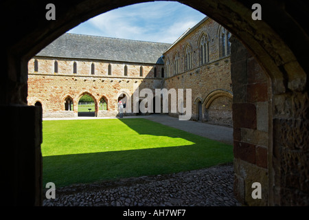 Cleeve Abbey in der Nähe von Washford in Somerset, England, UK. Eine alte Zisterzienser-Kloster auch bekannt als Vallis Florida Stockfoto