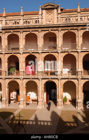 Alcala de Henares Spanien Universität terrasse Bürgermeister Stockfoto