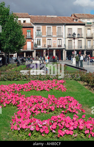 Alcala de Henares Spanien Plaza de Cervantes Stockfoto