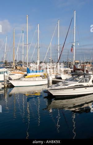 Ventura Hafendorf Ventura Kalifornien Stockfoto