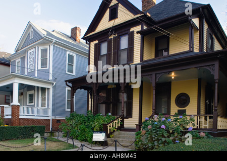 Geburtsort des Bürgerrechtlers Martin Luther King Jr. bei der National Historic Site in Atlanta Georgia Stockfoto