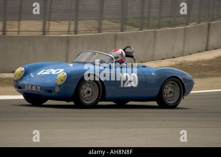 1955 Porsche 550 Spyder Monterey historischen Autorennen Stockfoto