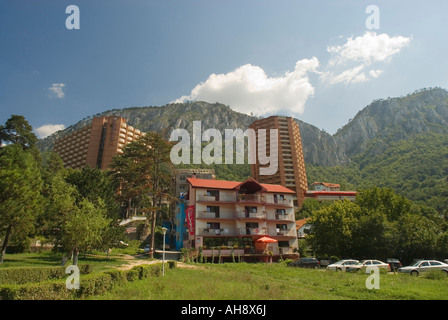 Resort Stadt von Baile Herculane, Rumänien Stockfoto