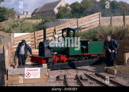 Heatherslaw ^ Feldbahn Motor in Northumberland "Great Britain" Stockfoto