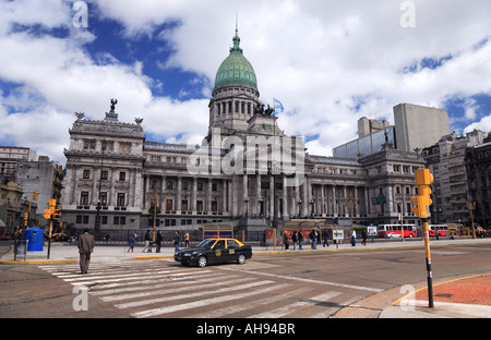 Nationaler Kongress von den "zwei Kongress-Platz", Buenos Aires, Argentinien Stockfoto