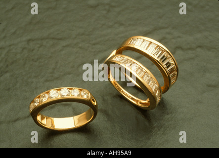 Schmuck und Handwerk Gold Stockfoto