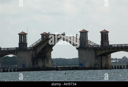 Zugbrücke in St. Augustine Florida USA Stockfoto