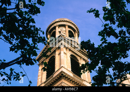 Kirche St. Sulpice, Paris, Frankreich Stockfoto