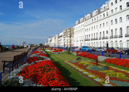 Marine Parade Gardens, Promenade, Eastbourne, East Sussex, England, Vereinigtes Königreich Stockfoto