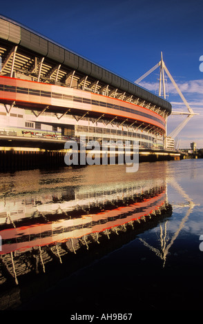 Fürstentum Stadion oder BT Millennium Stadium eine Sport- und Konzerthalle im Zentrum der Stadt Cardiff, South Glamorgan South Wales UK GB EU Europa Stockfoto