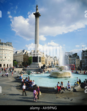 Trafalgar Square London England UK GB Stockfoto