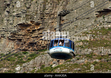 Seilbahn Table Mountain Kapstadt Südafrika RSA Stockfoto