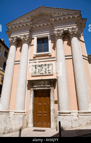 Chiesa San Ansano Spoleto Umbrien Perugia Italien Stockfoto
