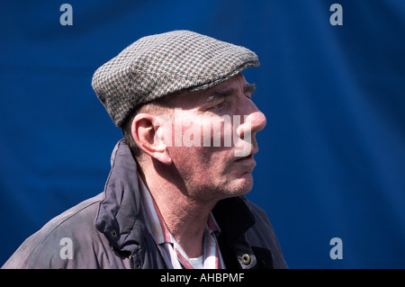 Pete Postlethwaite am Filmset den Ring zu schließen Stockfoto