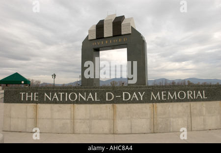 WWII D-Day Memorial in Bedford VA USA Stockfoto